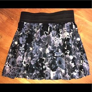 floral flowing skirt